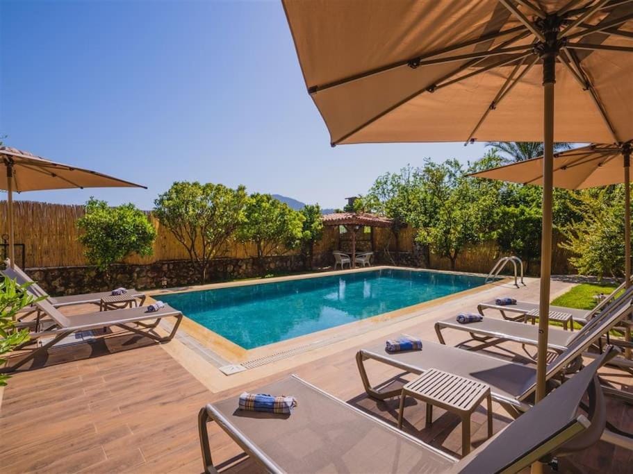 Fethiye Kayaköy'de Özel Havuzlu Muhafazakar Villa Kaya Konak Villa in Muğla Province