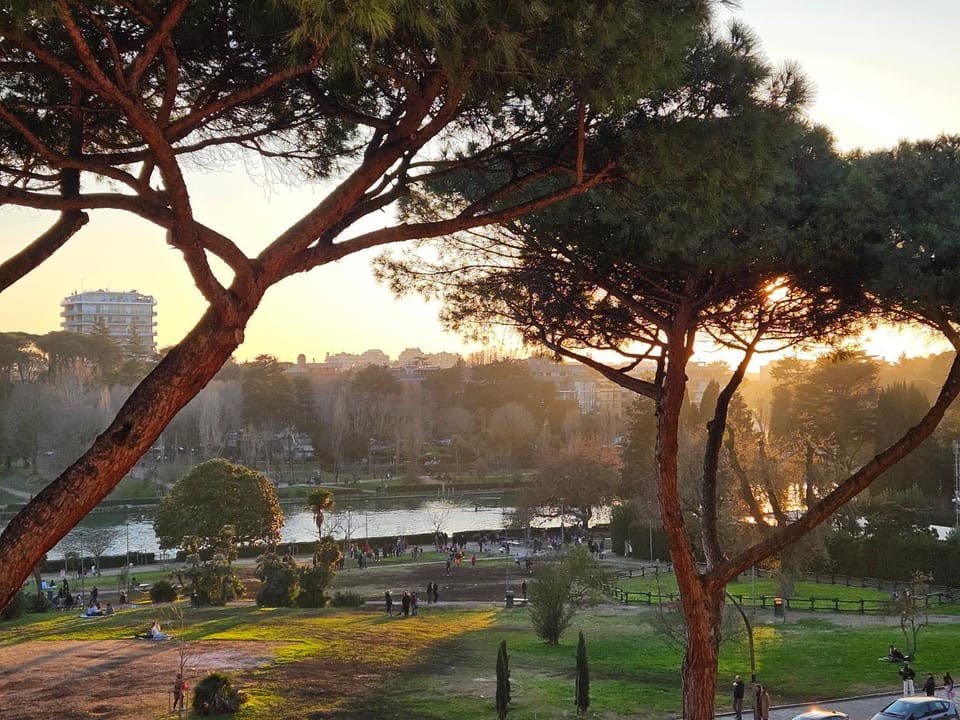 Nearby landmark, Natural landscape, Lake view, River view, Sunset