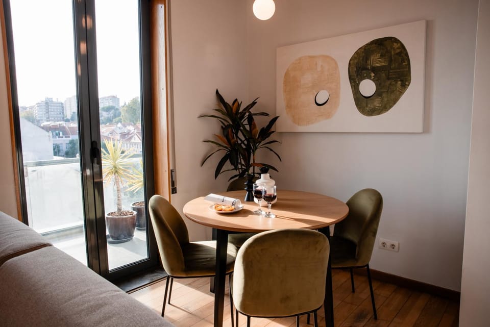 Premium Flat at Ajuda/Belém with Balcony, Parking! Apartment in Lisbon