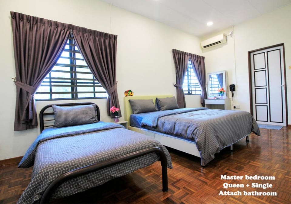 Bed, Bedroom, heating