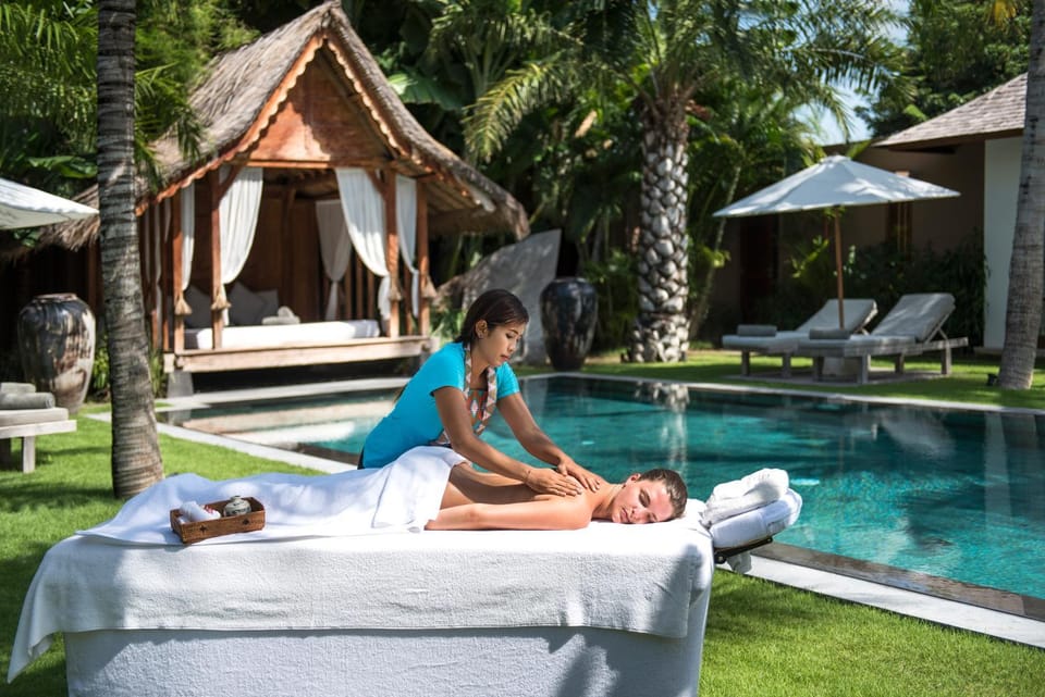People, Garden, Massage