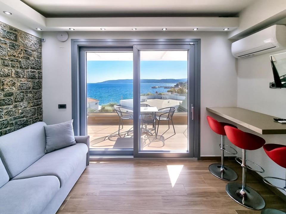 Seating area, Sea view