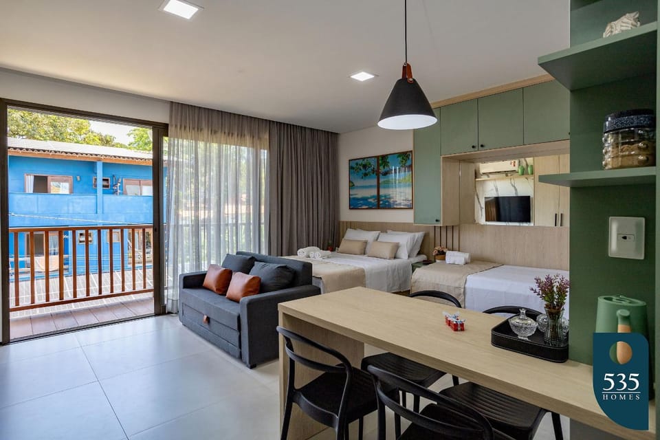 Living room, Bedroom