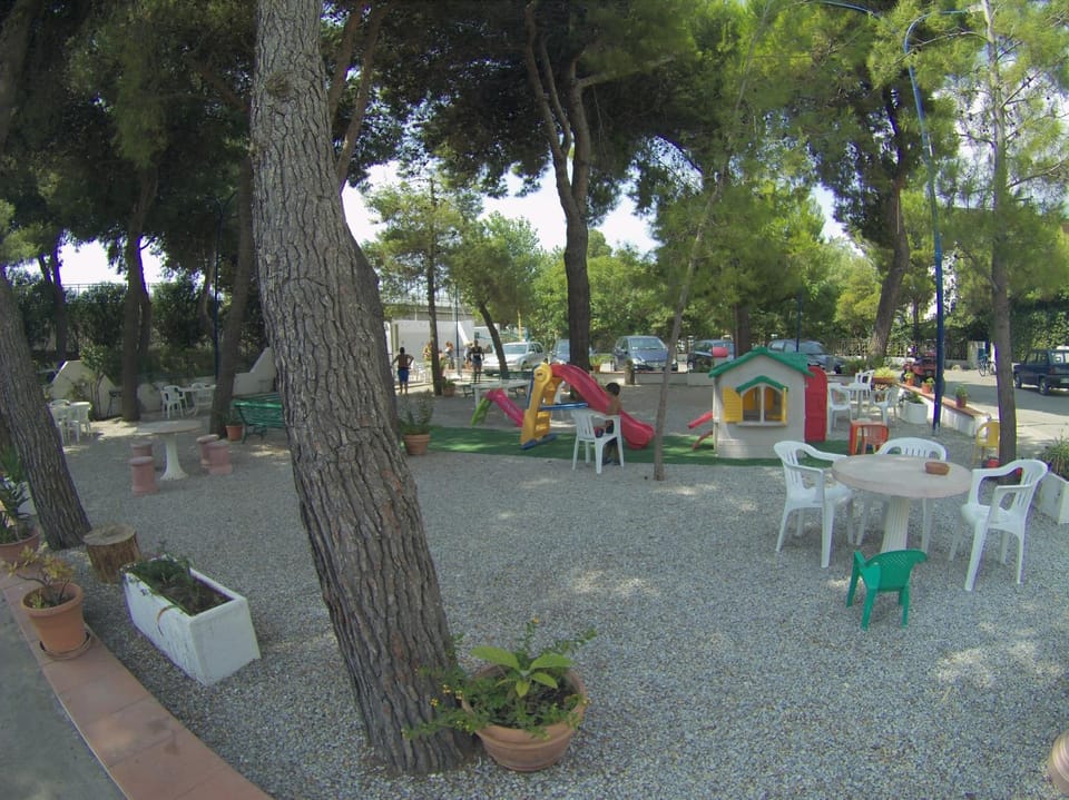 Children play ground, Evening entertainment, Garden view