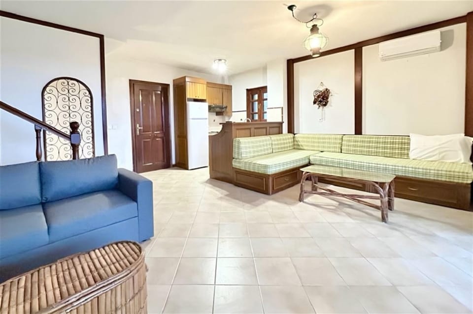 Seating area, air conditioner