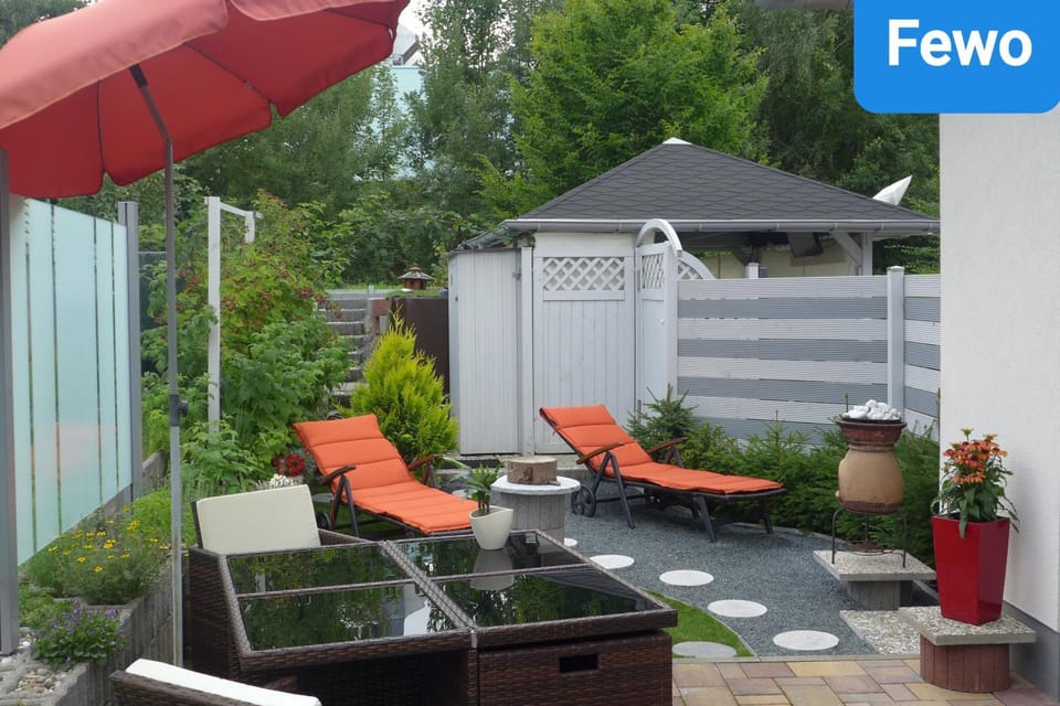 Property building, Garden view