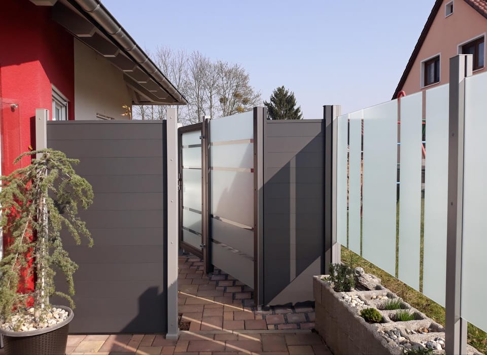 Property building, Garden view