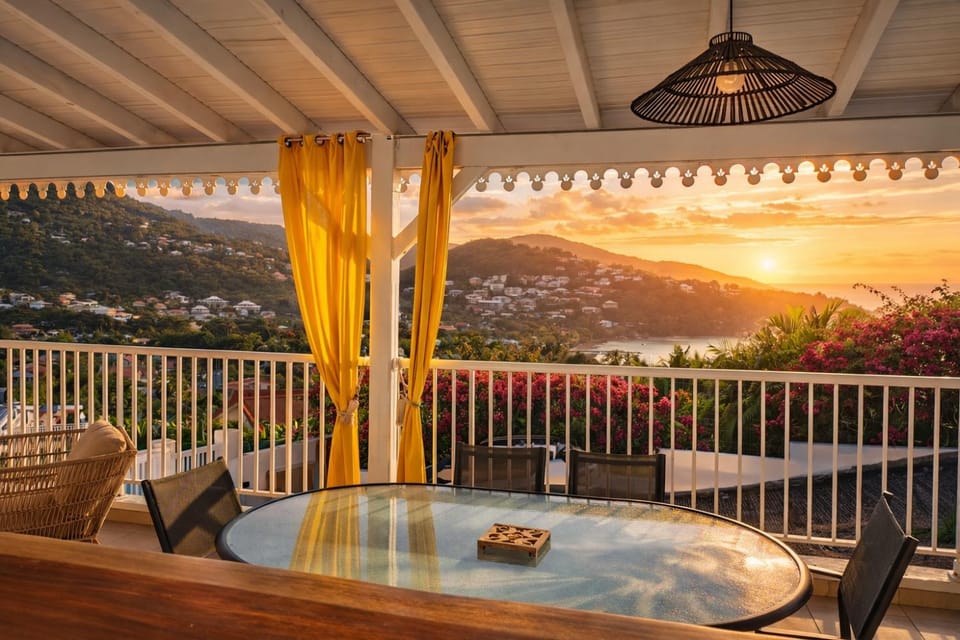 Balcony/Terrace, Sea view, Sunset