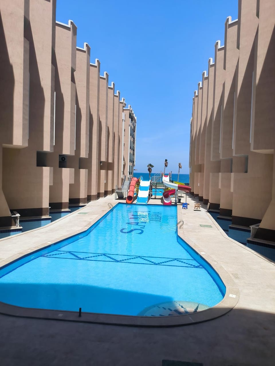 Solo beach front studio or for couple Apartment in Hurghada