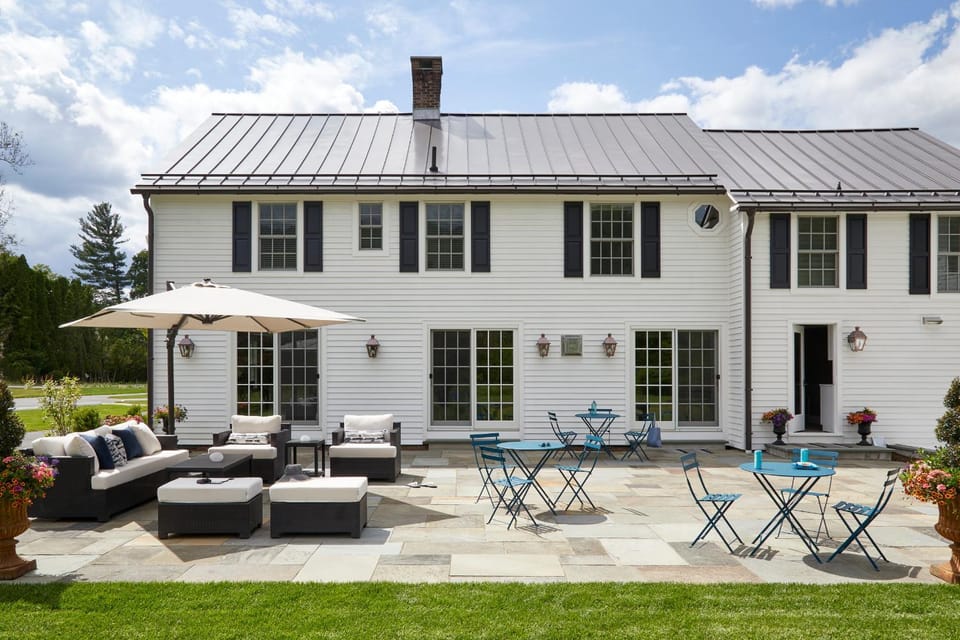 Property building, Patio, Garden, Seating area