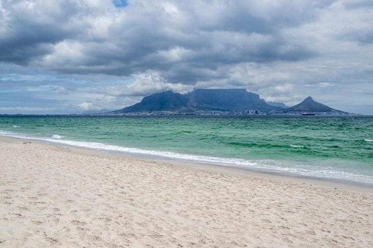 Island view on Clam Apartment in Cape Town