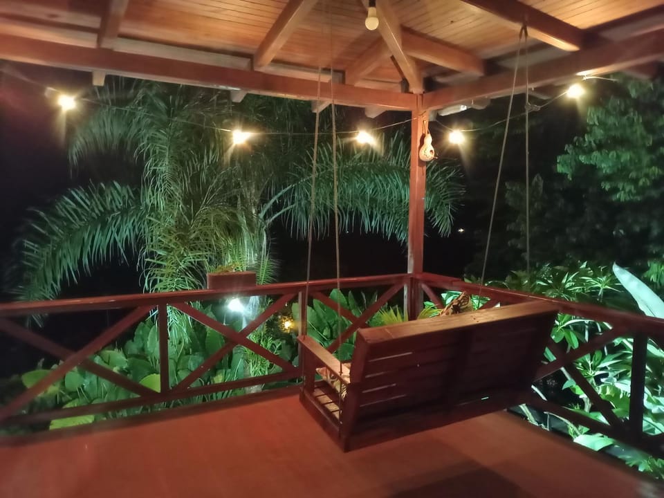 Night, Garden view