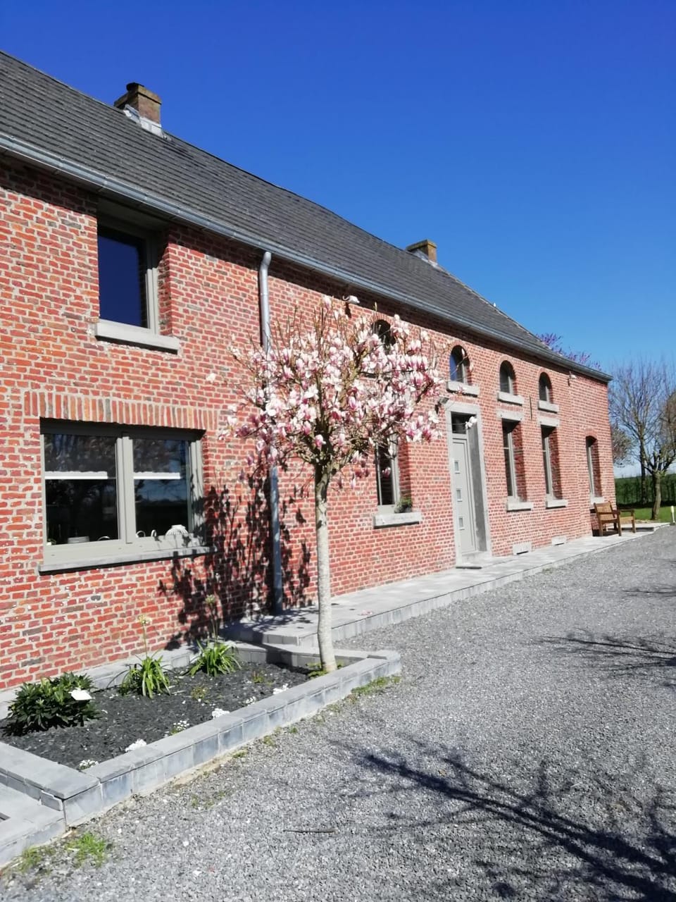 Property building, Spring, Day
