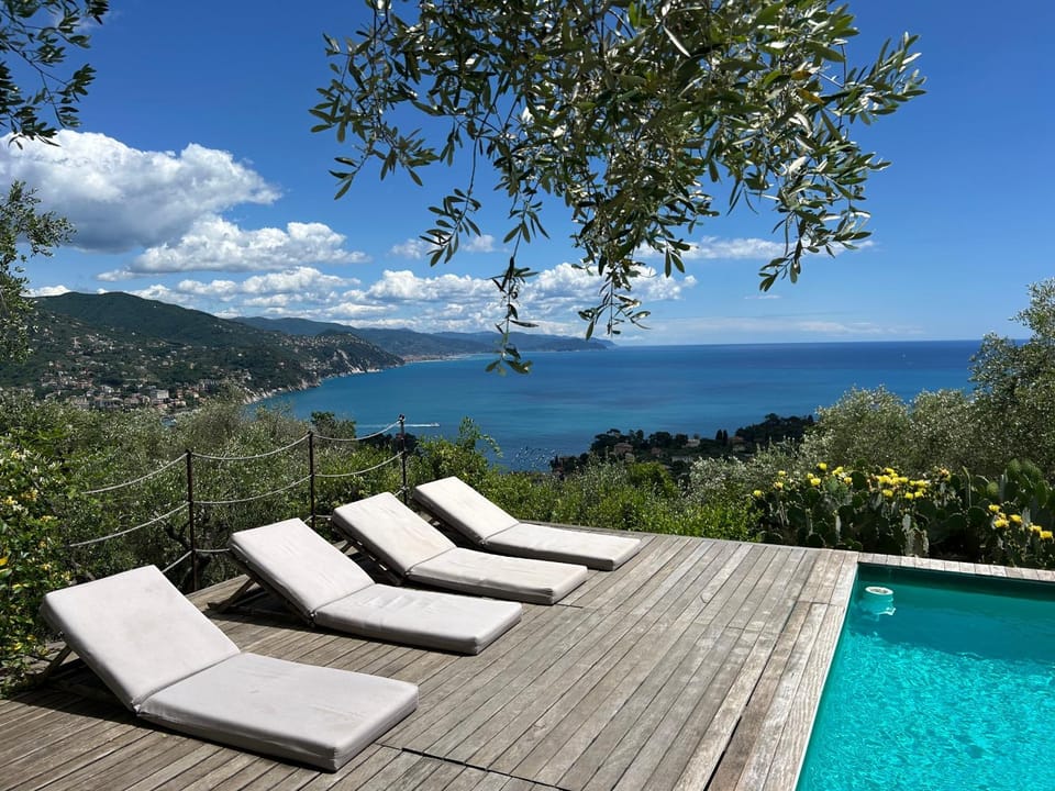 Day, Natural landscape, Mountain view, Pool view, Sea view, Swimming pool, sunbed