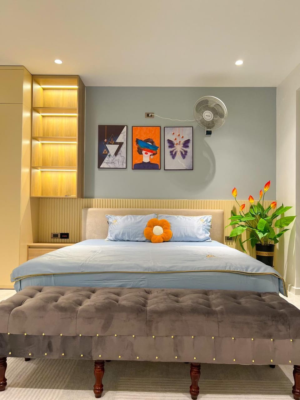 Bed, Photo of the whole room, Bedroom