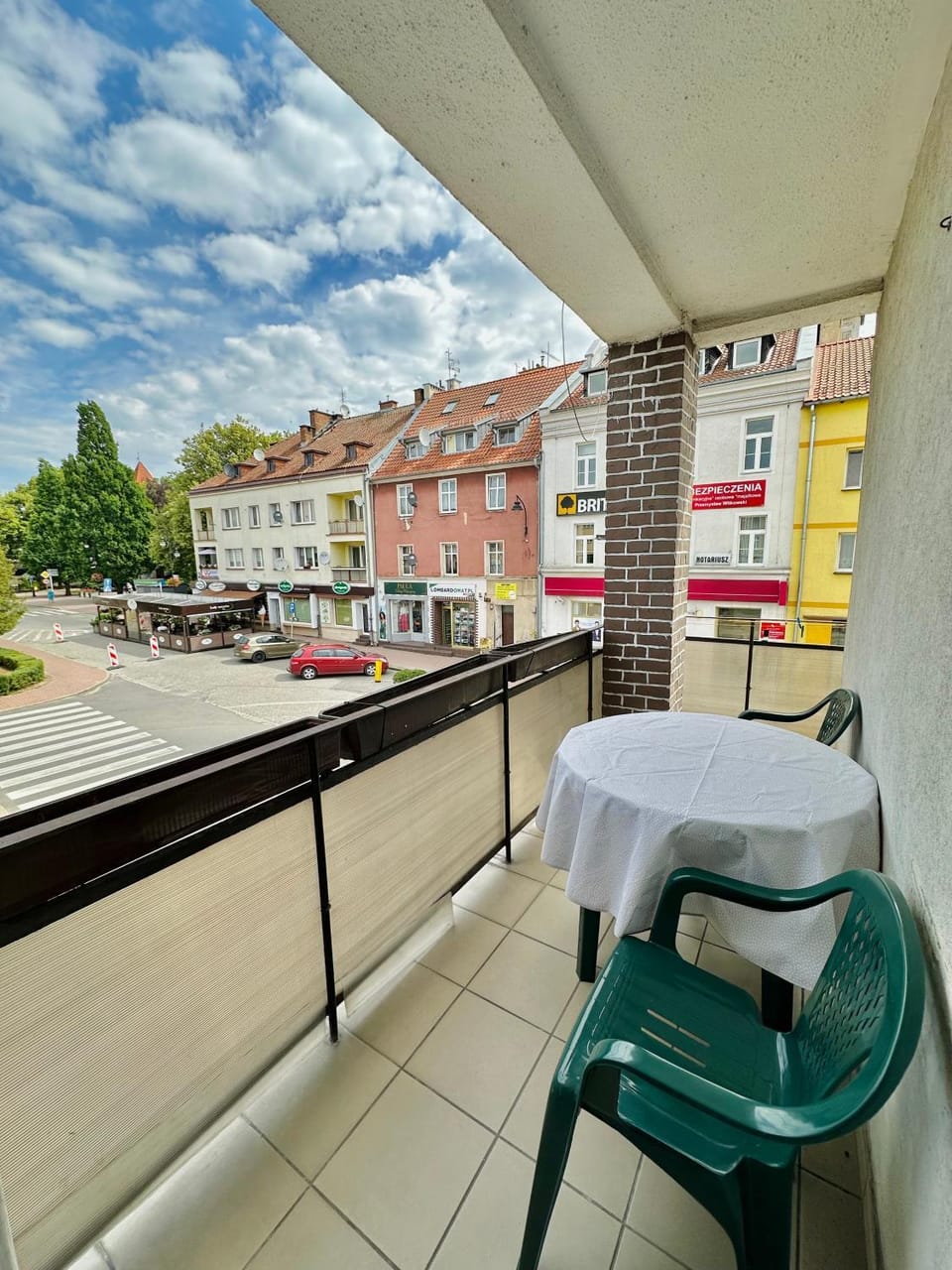 Property building, Day, View (from property/room), Balcony/Terrace, Location, furniture