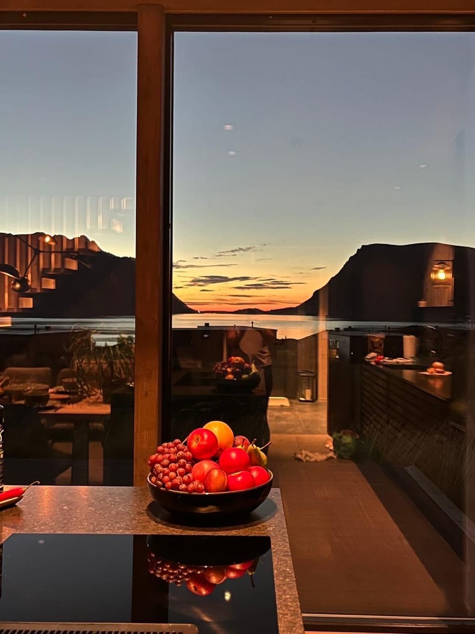 Dining area, Sea view