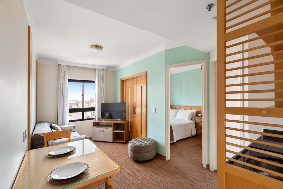 Bed, TV and multimedia, Living room, Photo of the whole room, Seating area, Bedroom, hair dresser, wardrobe