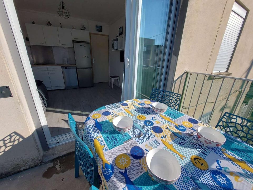 Appartement T2 à Marseillan Plage : terrasse, jardin, parking, proche plage et commerces - FR-1-326-796 Apartment in Marseillan