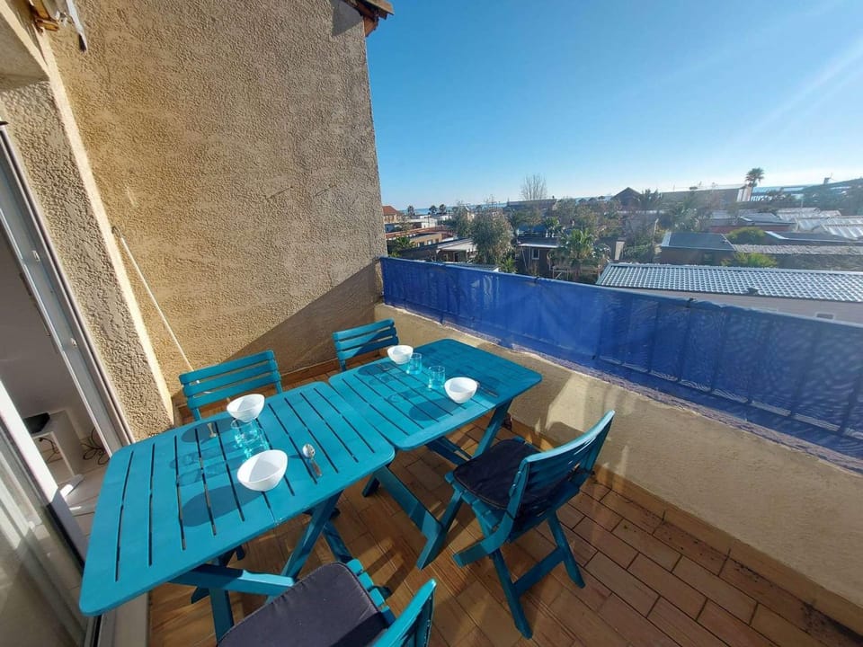Appartement 2P avec Terrasse Sud, Parking, WIFI et Animaux Acceptés à Marseillan - FR-1-326-797 Apartment in Marseillan