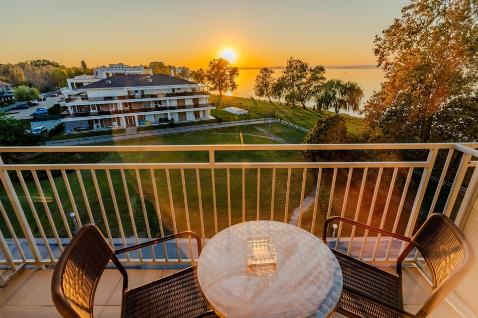 Lake view, Sunset
