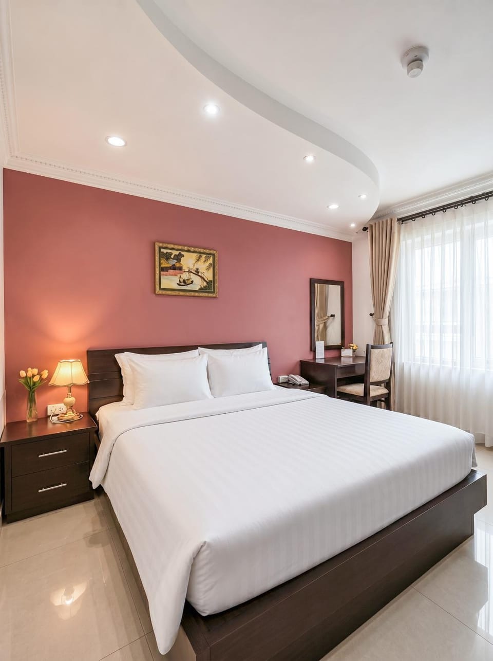 Bed, Living room, Photo of the whole room, Bedroom