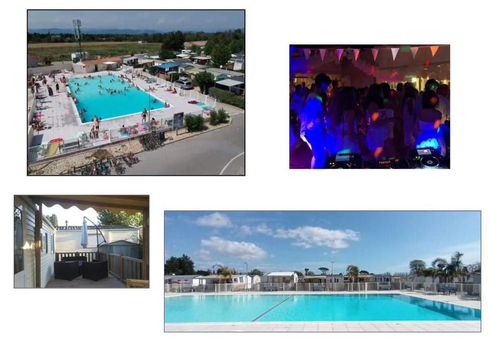 Mobilhome à 10km de Fréjus Campground/ 
RV Resort in Roquebrune-sur-Argens