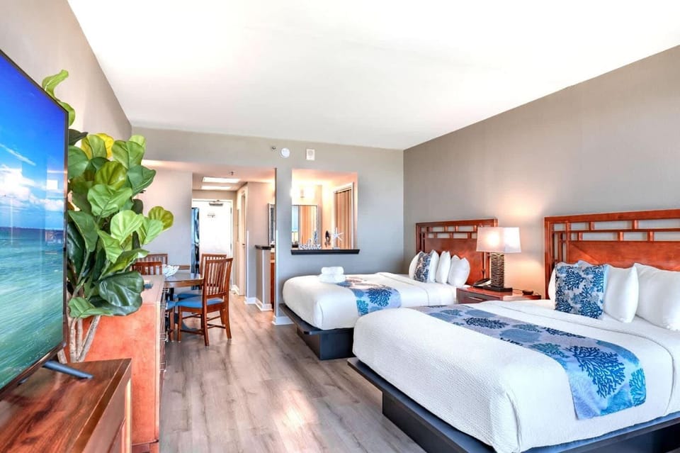 Oceanfront Studio With Indoor Waterpark! Water Slides and More! Dunes Village Resort 342 House in Myrtle Beach