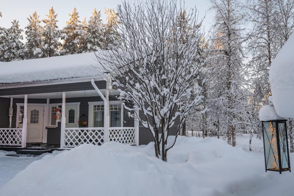 Property building, Day, Natural landscape, Winter