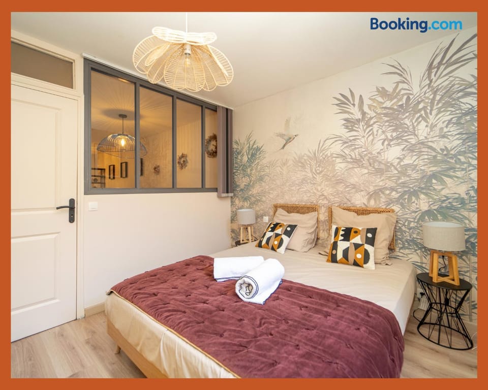 Bed, Night, Bedroom