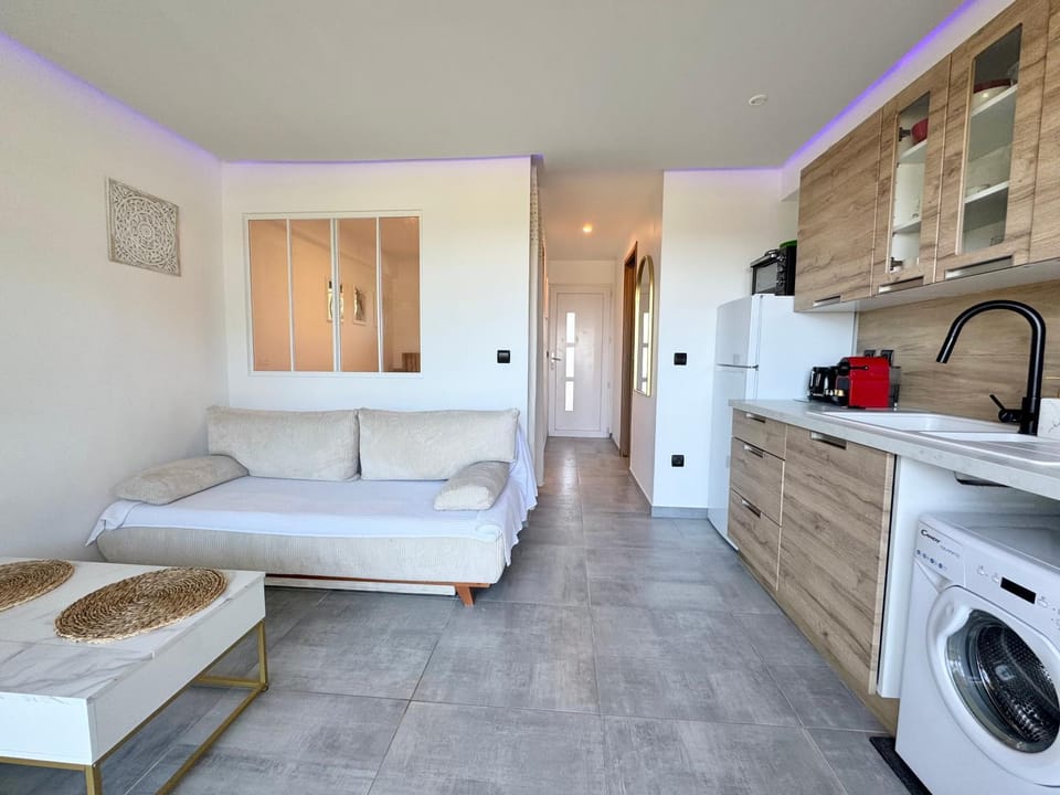 Le Cocon Marin , Vue mer , Clim , Parking , Piscine Apartment in Antibes