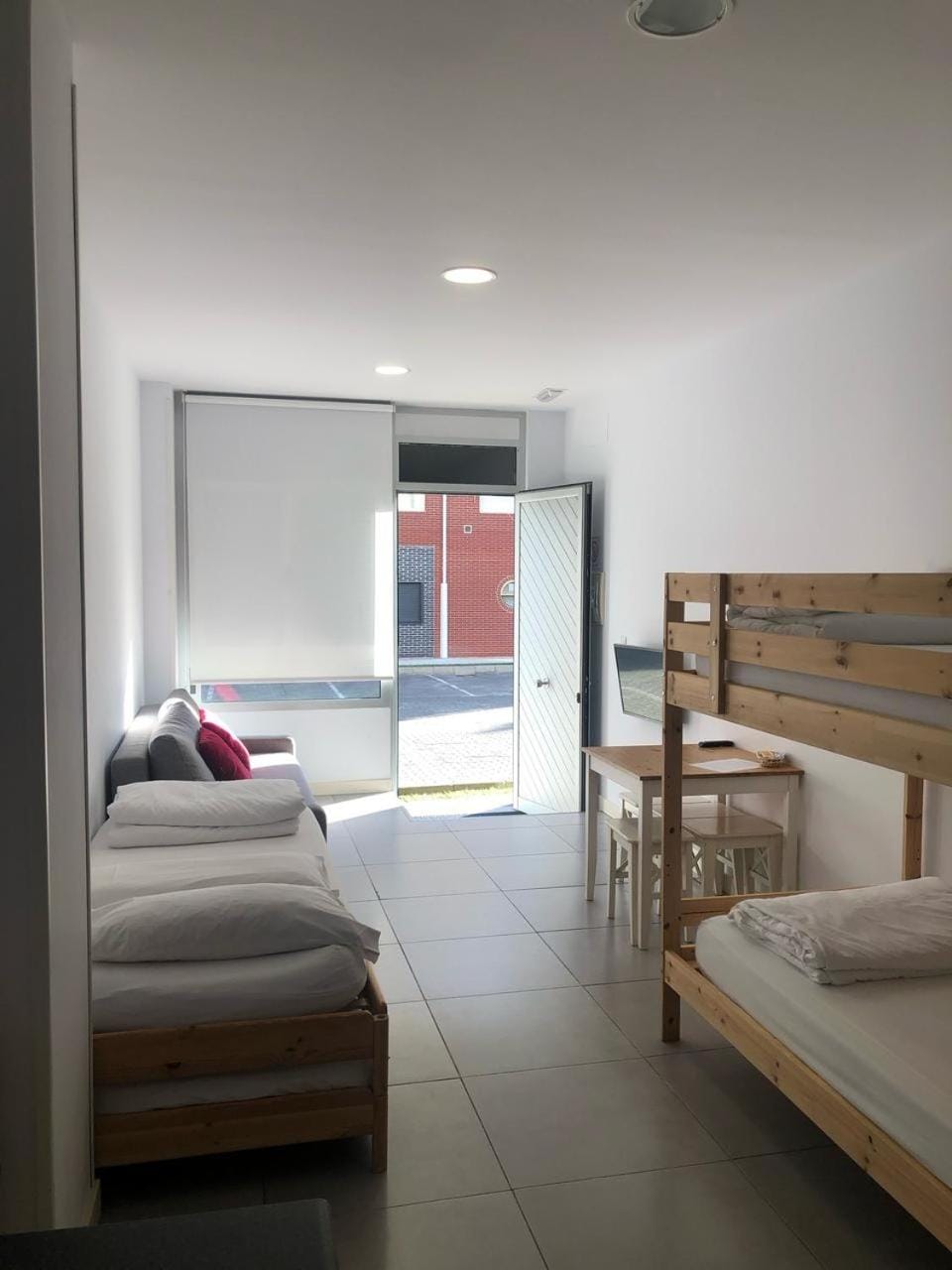 Bed, Living room, Photo of the whole room