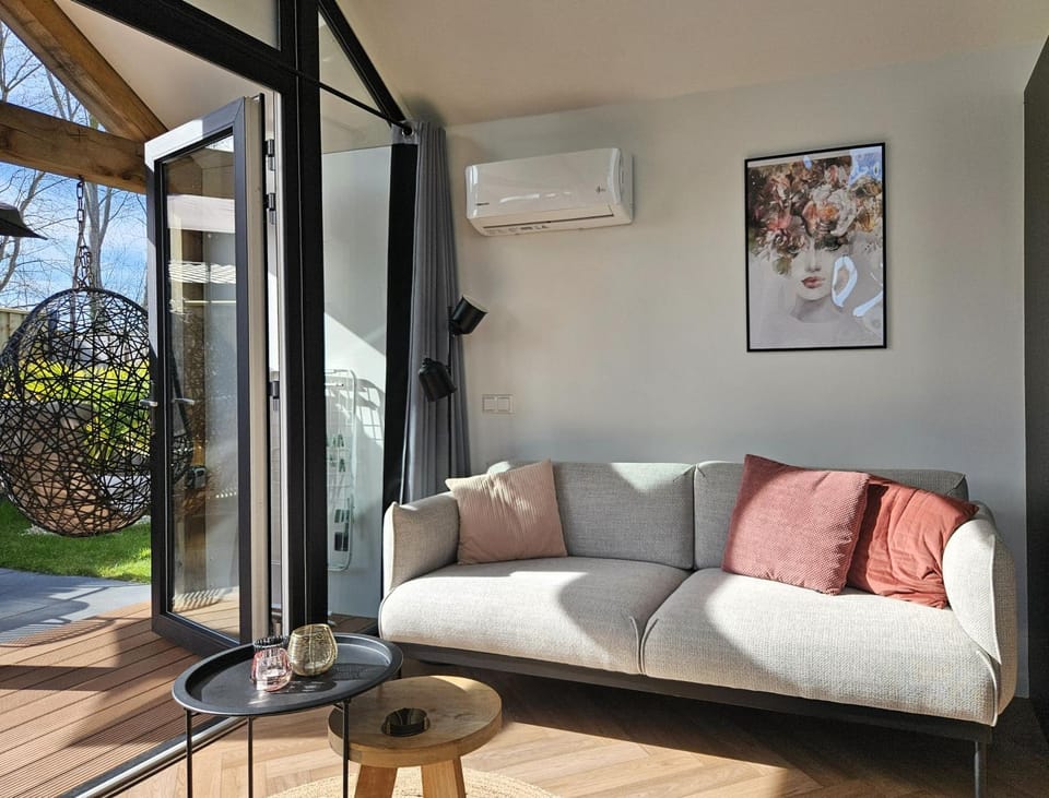 Living room, air conditioner