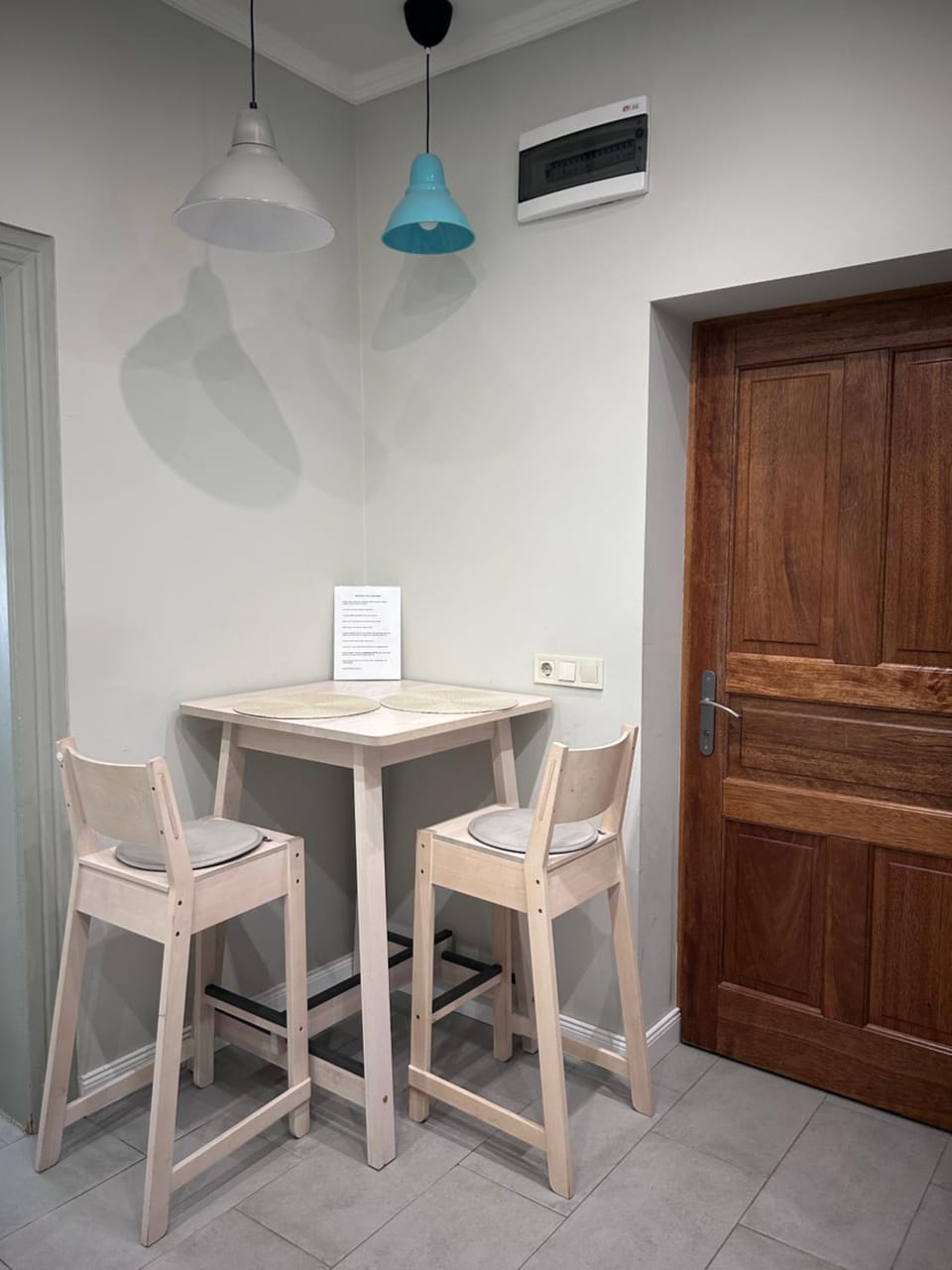 Dining area