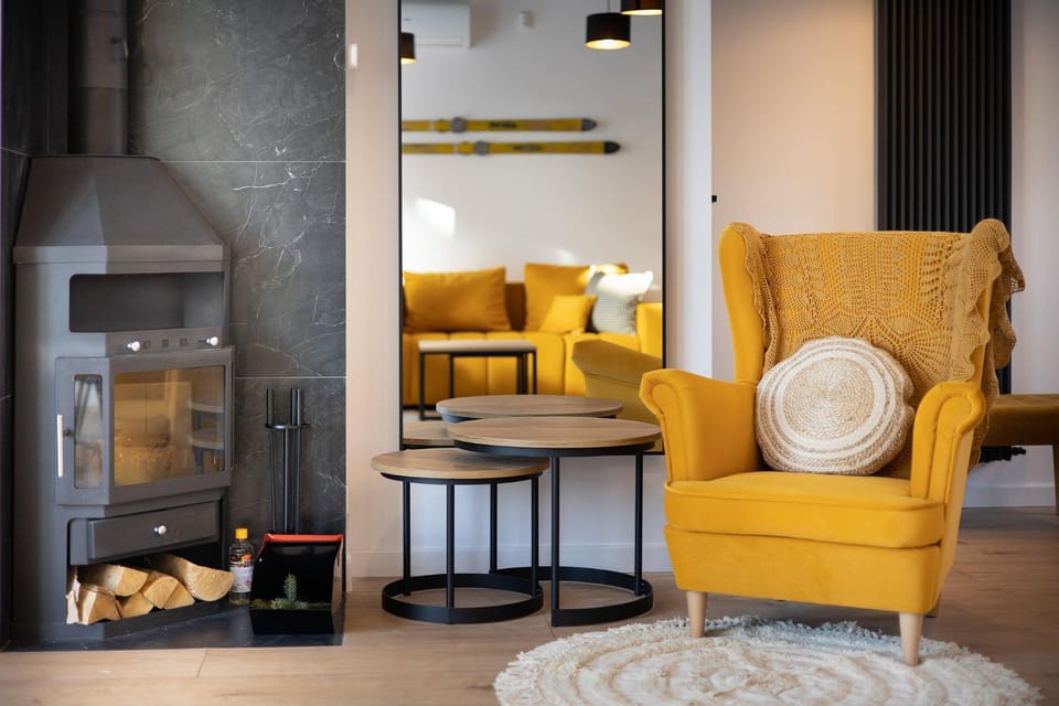 Living room, Seating area, flat iron