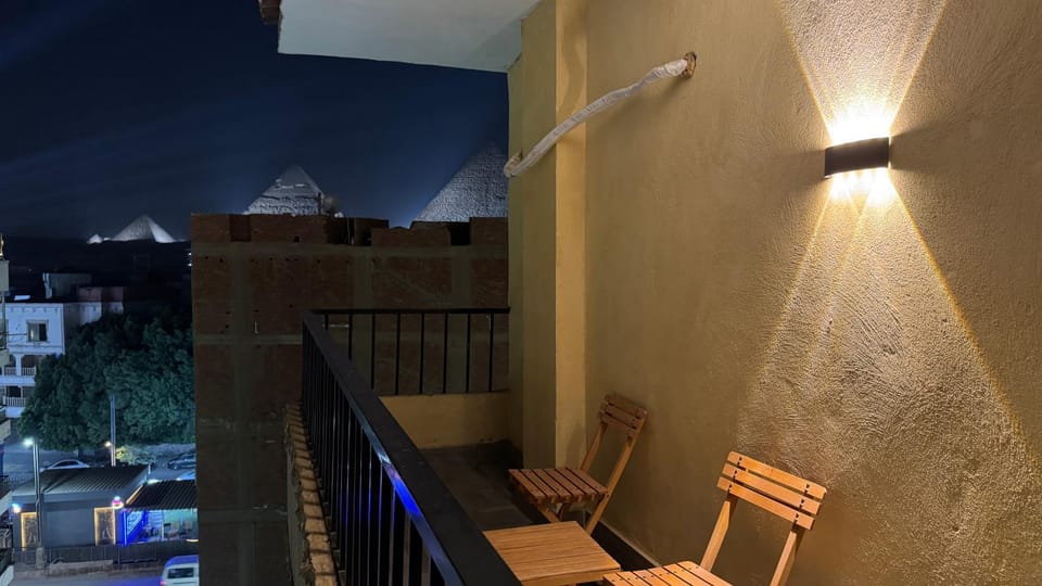 Property building, Patio, Night, View (from property/room), Balcony/Terrace