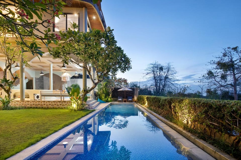 Natural landscape, Pool view