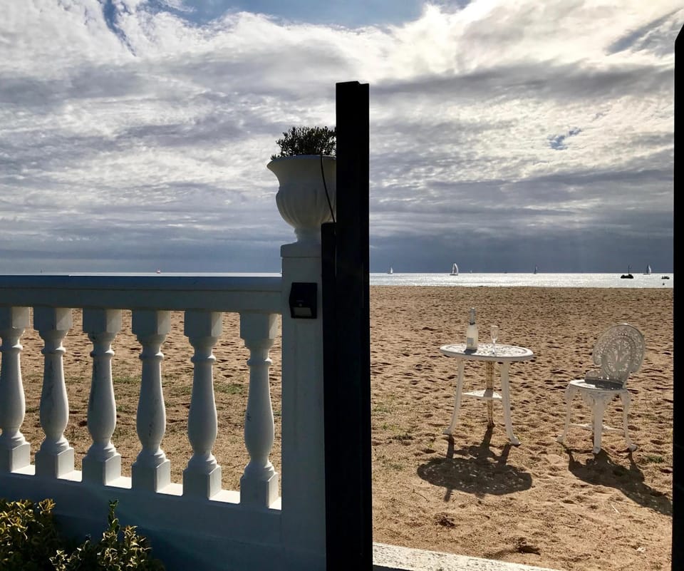 Day, Balcony/Terrace, Beach, Sea view, sunbed