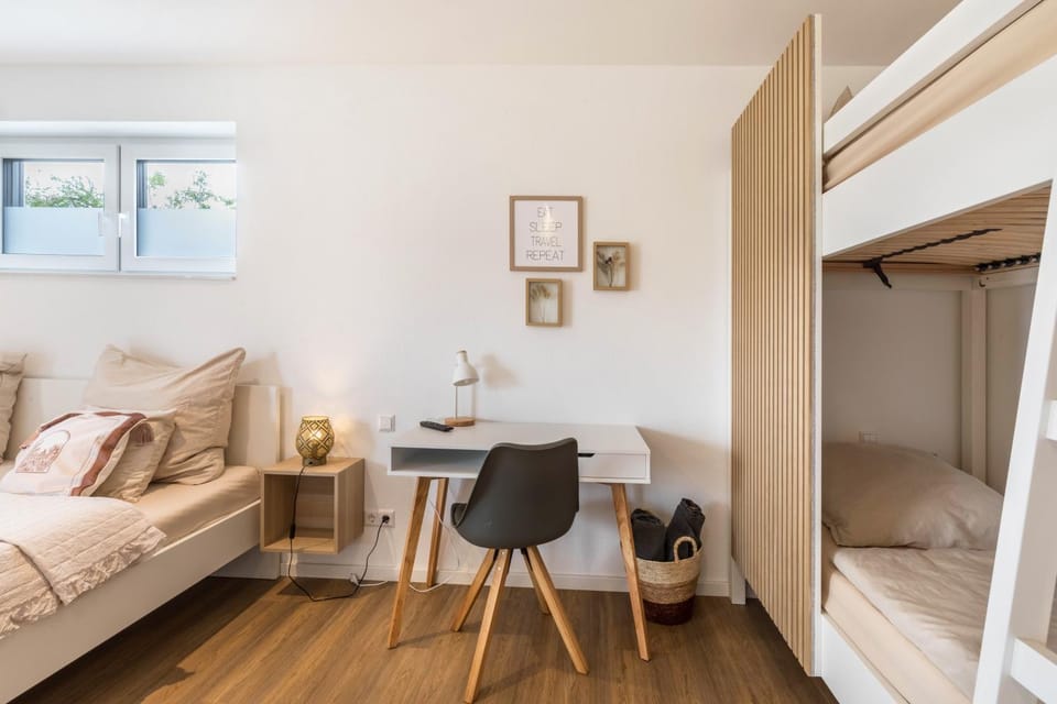 Property building, Living room, Bedroom