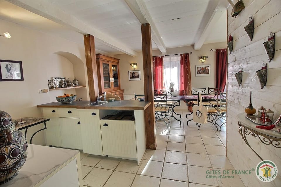 Le gite riad de kerity House in Paimpol