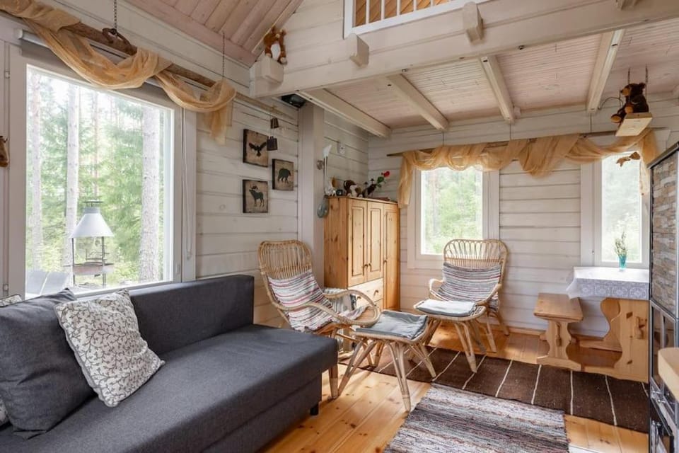 Traditional cottage with hot tub Chalet in Finland