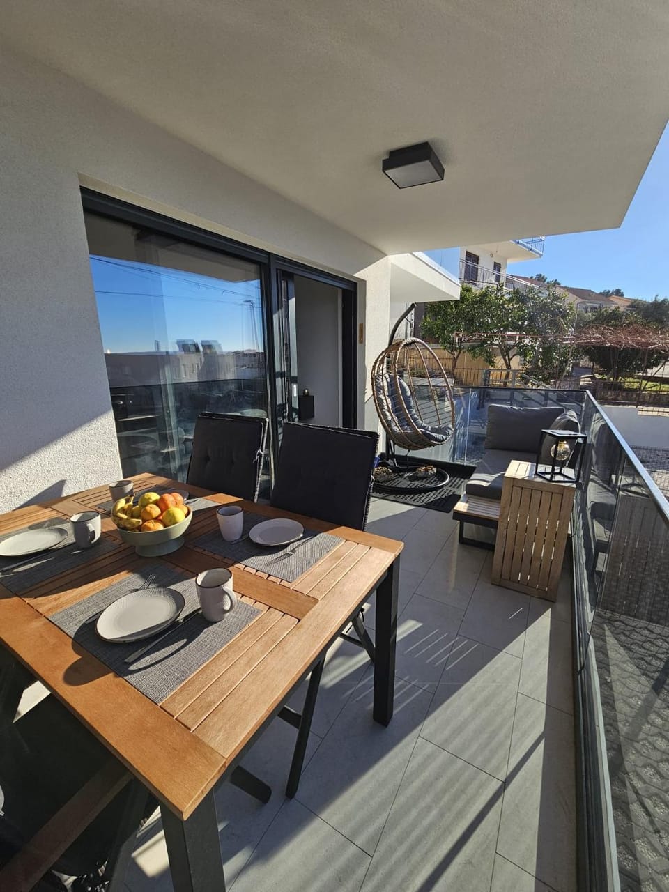 Day, Balcony/Terrace, Seating area