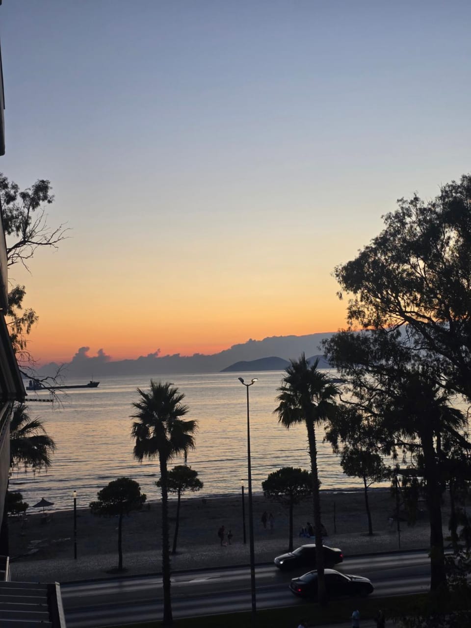 Sea view, Sunset