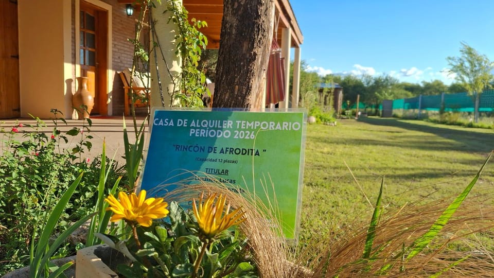 Cabaña Rincón de Afrodita House in Cordoba Province
