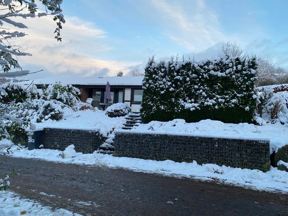 Property building, Winter