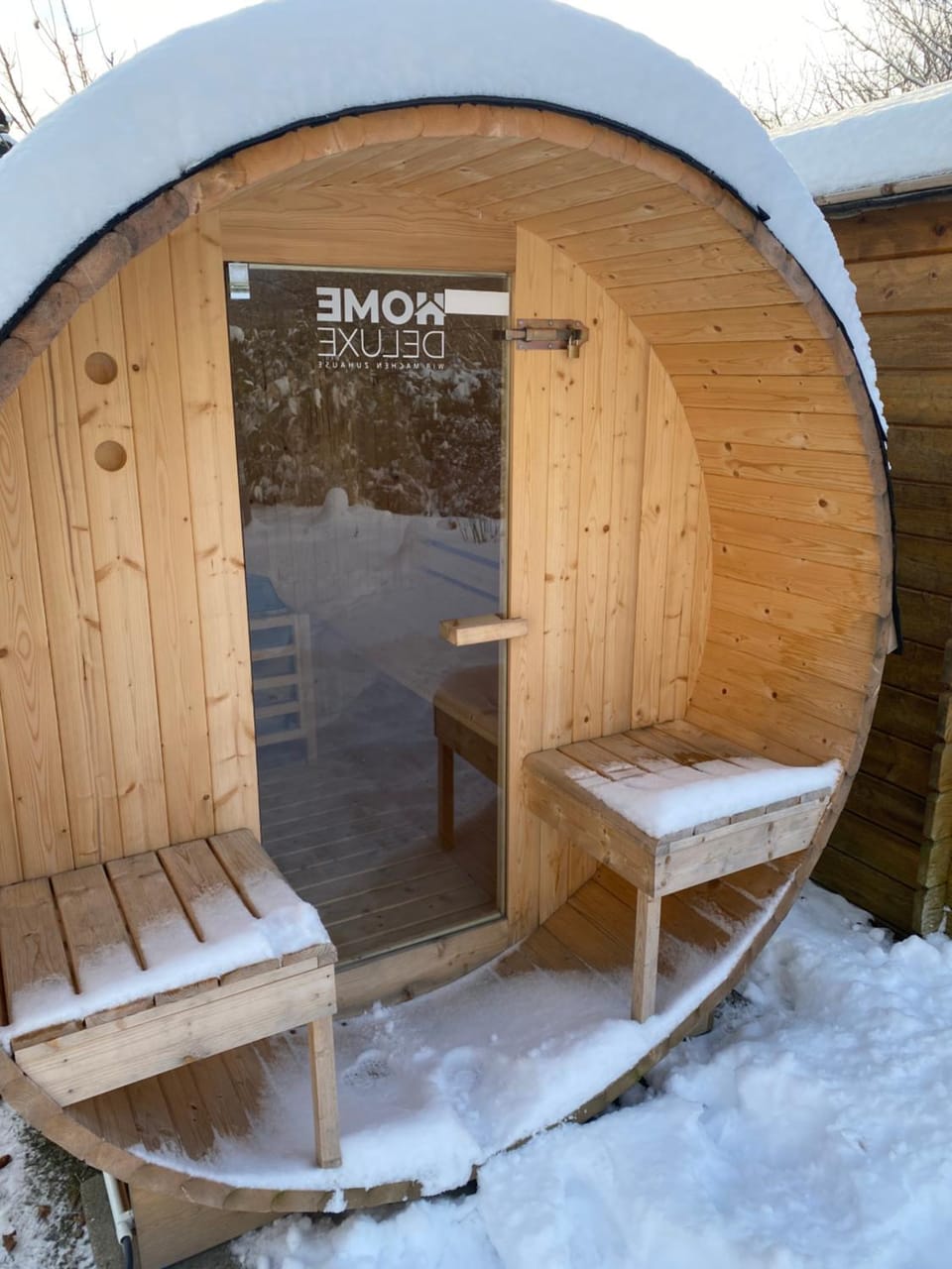 Day, Winter, Sauna