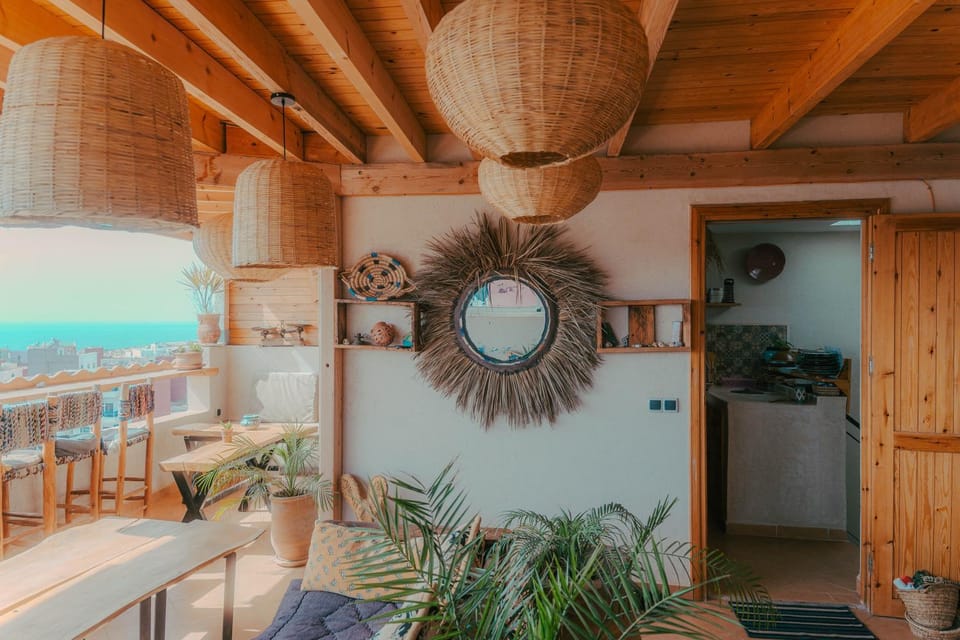 Patio, Day, View (from property/room), Balcony/Terrace, Living room, Seating area, Dining area