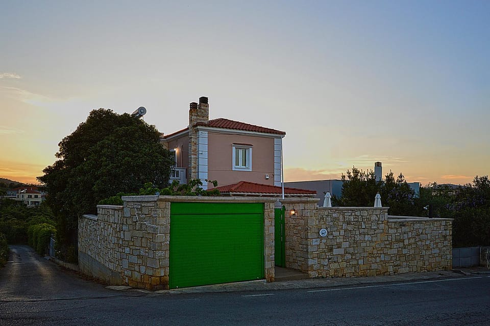 Property building, Sunset