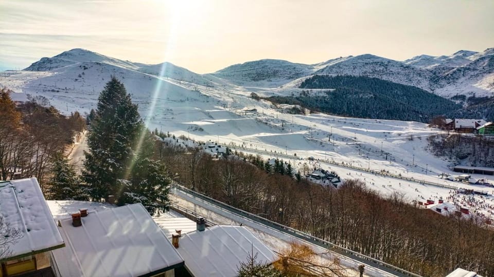 Natural landscape, Winter, Mountain view