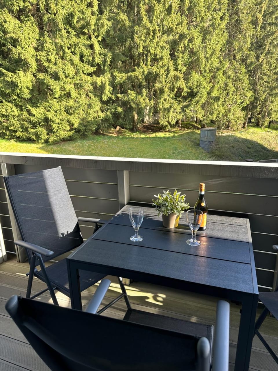 Balcony/Terrace, Garden view